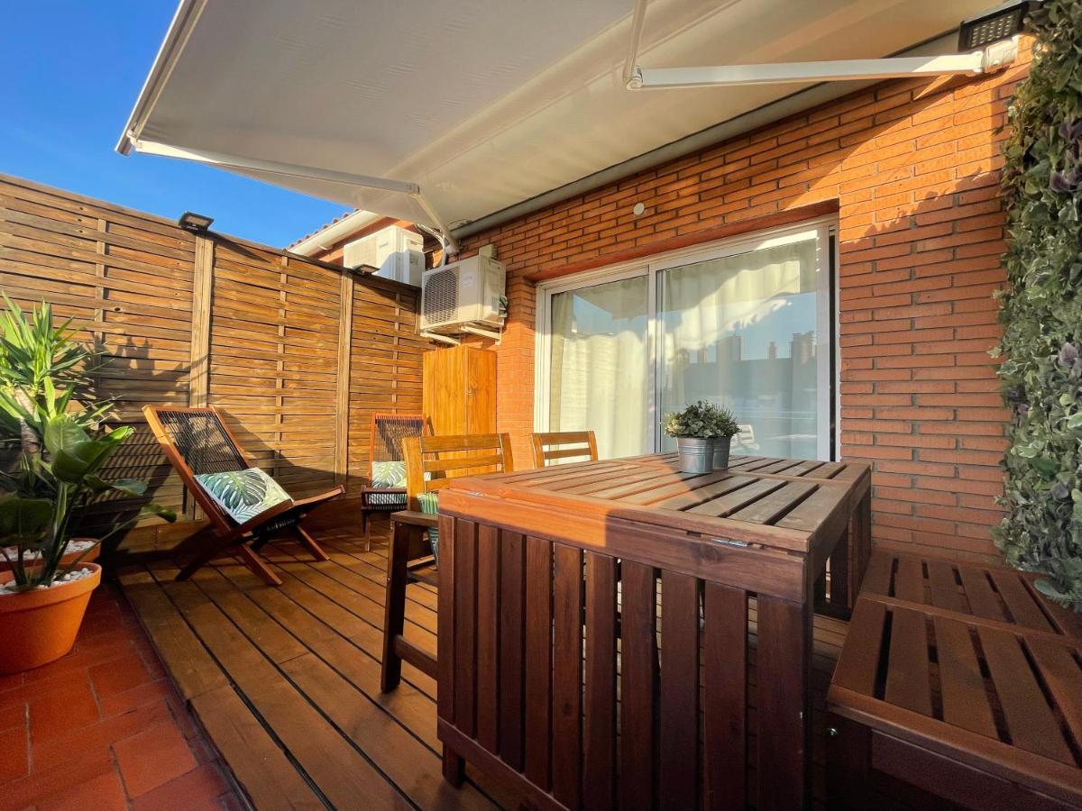Barcelona Penthouse Private Terrace Sustainable Stay Keyless Access Exteriör bild