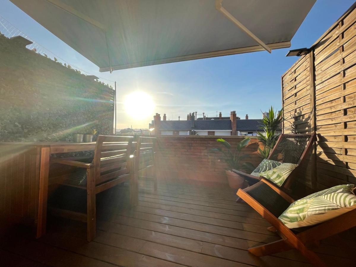 Barcelona Penthouse Private Terrace Sustainable Stay Keyless Access Exteriör bild