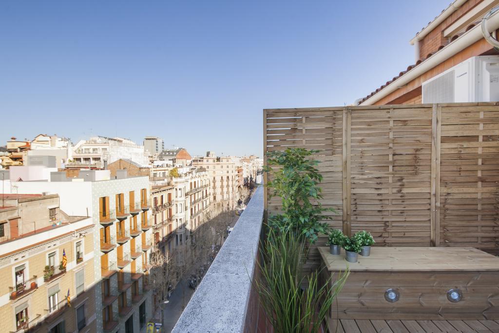 Barcelona Penthouse Private Terrace Sustainable Stay Keyless Access Exteriör bild